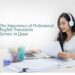 The Importance of Professional English Translation Service in Qatar