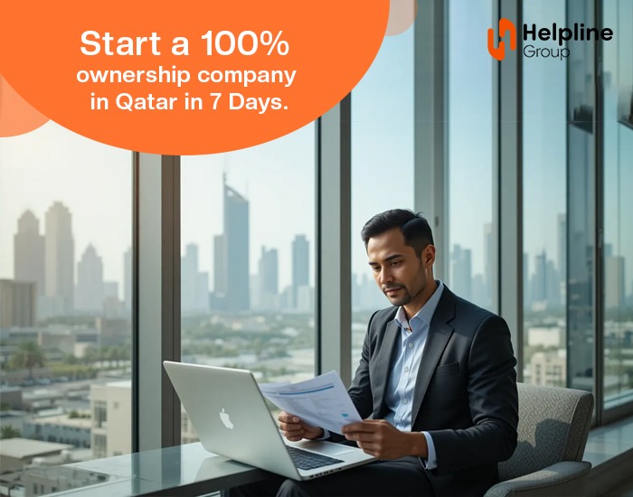 Start a 100% ownership company in Qatar in 7 Days