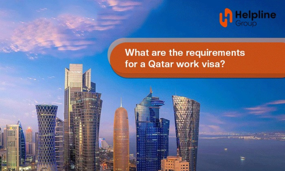 What are the requirements for a Qatar work visa?