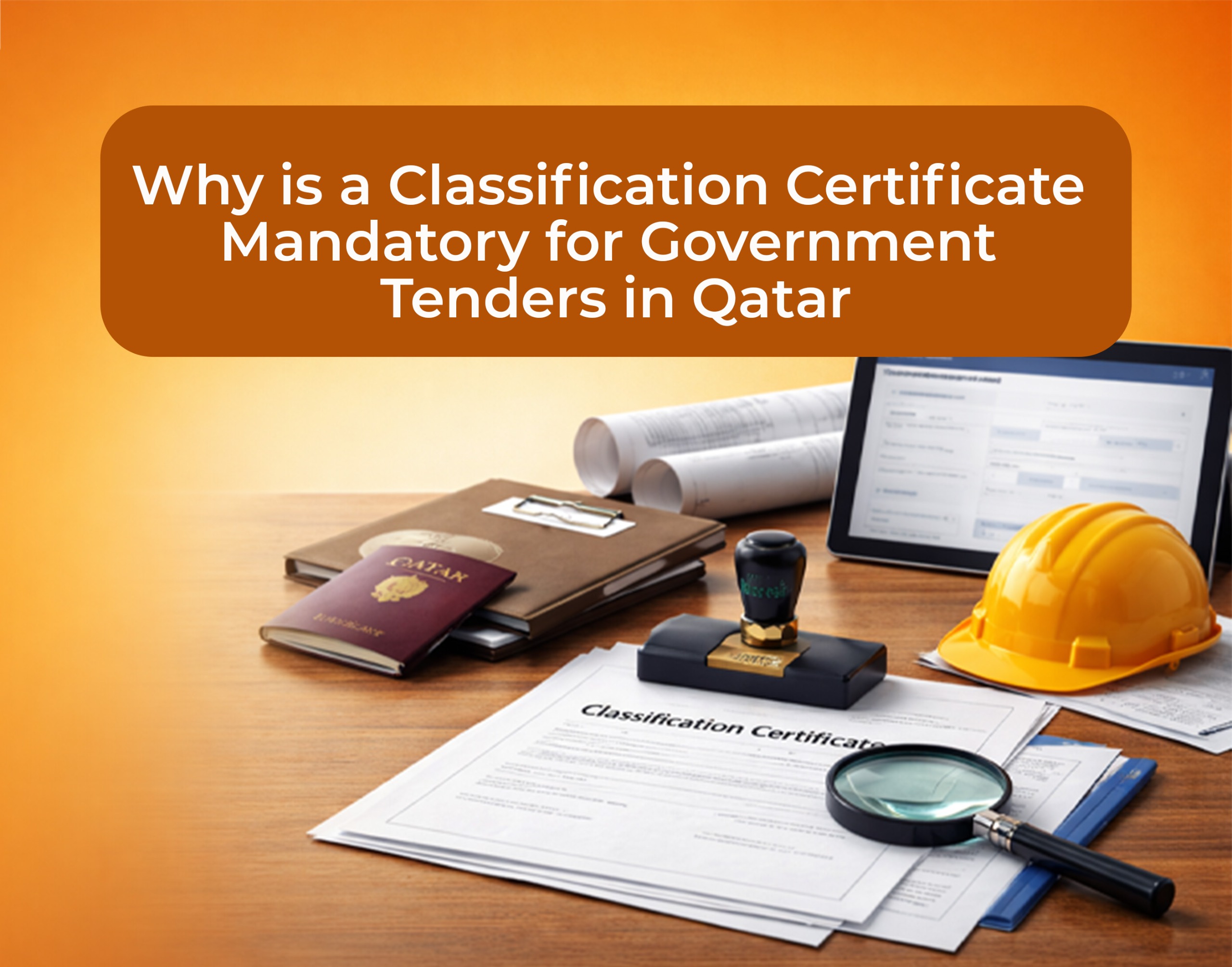 Why is a Classification Certificate Mandatory for Government Tenders in Qatar