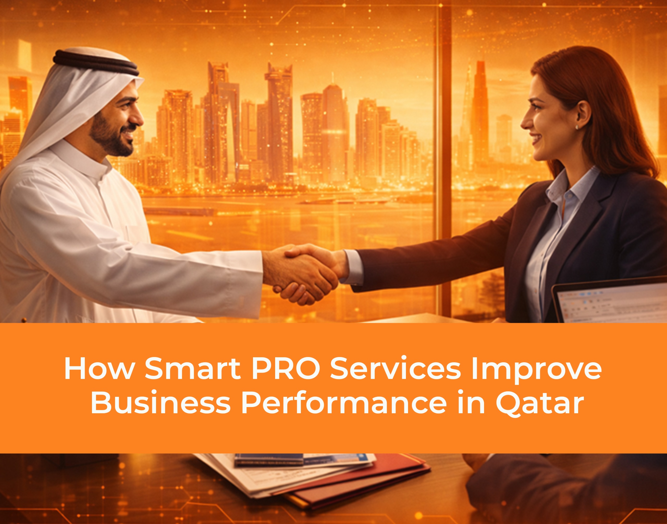 How Smart PRO Services Improve Business Performance in Qatar