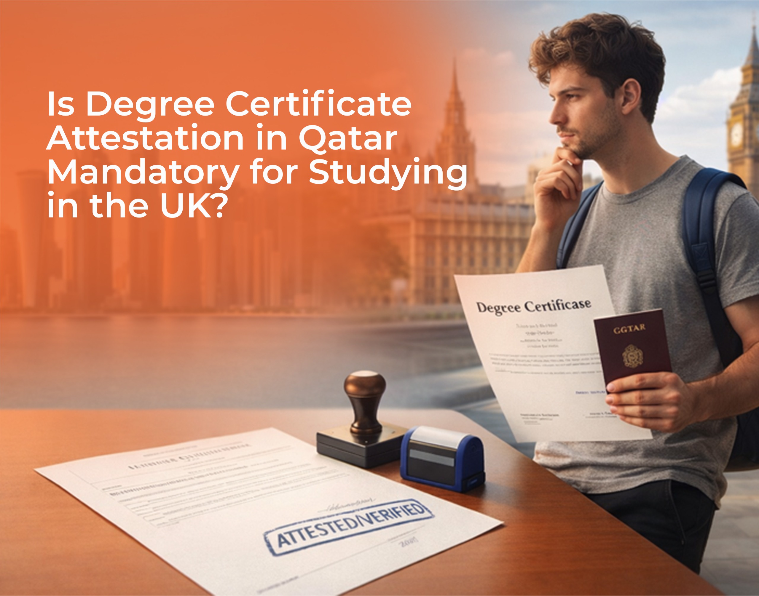 Is Degree Certificate Attestation in Qatar Mandatory for Studying in the UK?